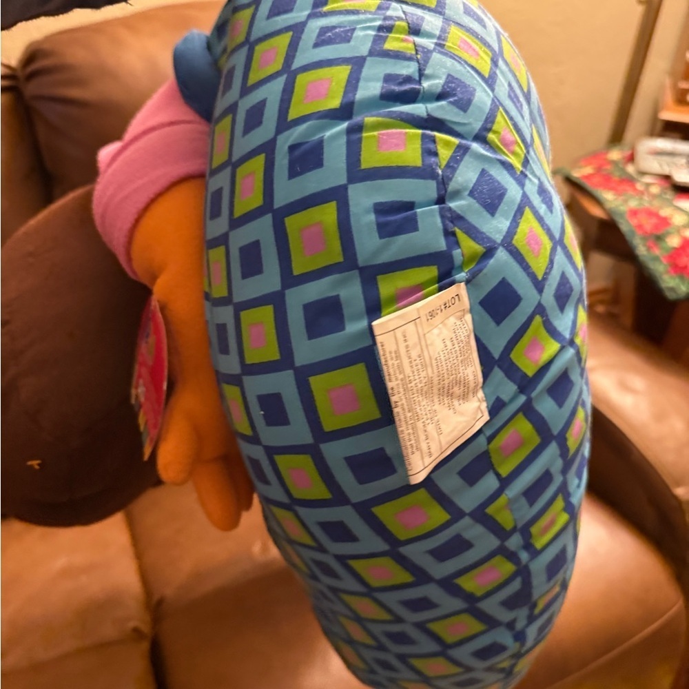 Dora The Explorer Vintage 2003 Lounger Pillow Stuffed Plush Chair RARE WITH TAG - Picture 10 of 16